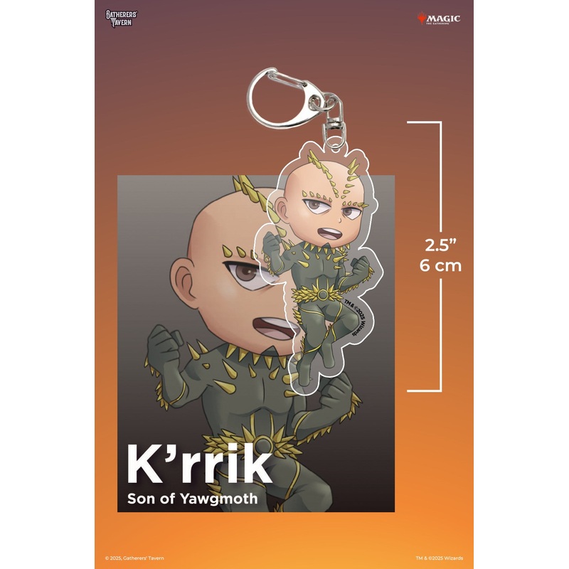 SALE – Magic: The Gathering – K’rrik, Son Of Yawgmoth Keychain