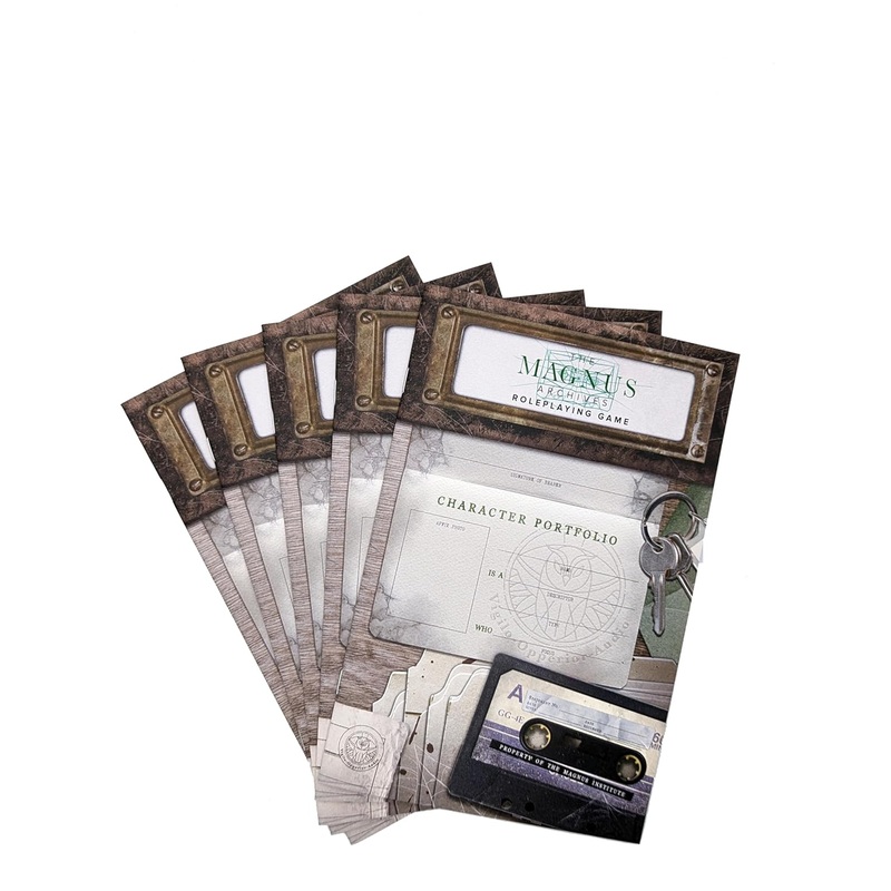 Magnus Archives Character Portfolios 5pk