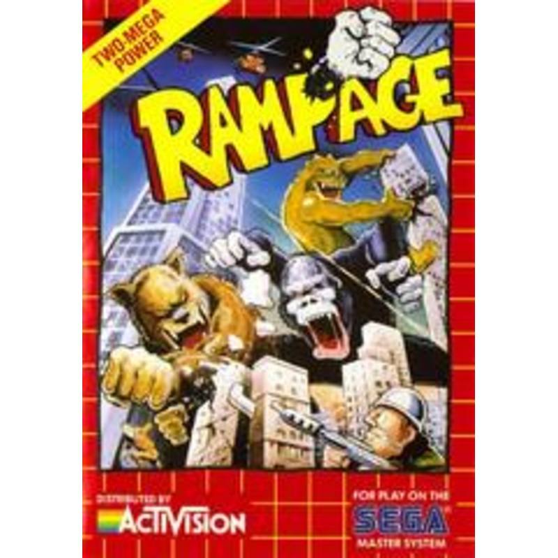 Rampage Sega Master System