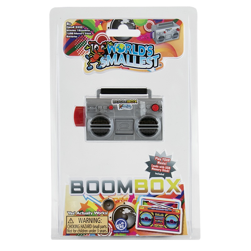 World’s Smallest Boom Box