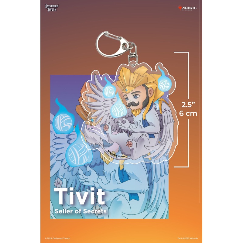 SALE – Magic: The Gathering – Tivit, Seller Of Secrets Keychain