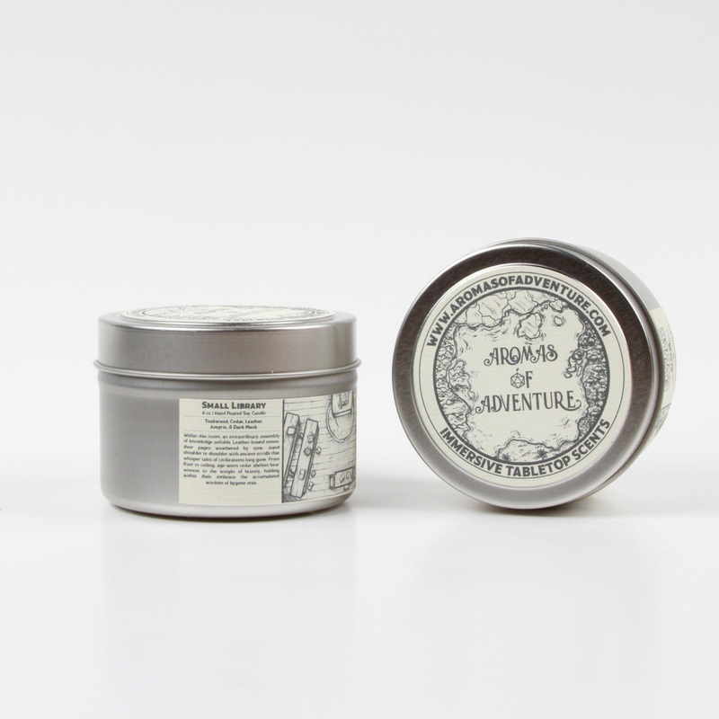 Small Library – 4 oz Candle